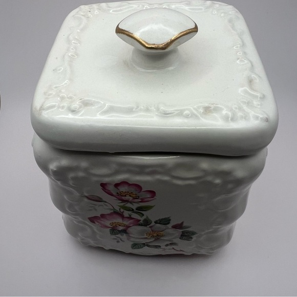 Old English Biscuit Jar - Vintage - 1975 - Picture 11 of 11